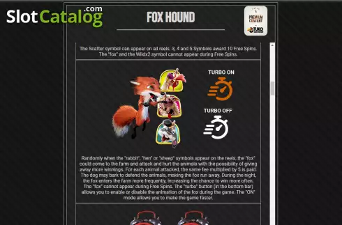 Скрин7. FoxHound слот