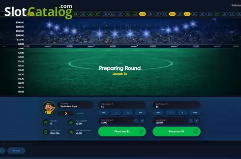 Скрин2. Crash X Football Edition слот
