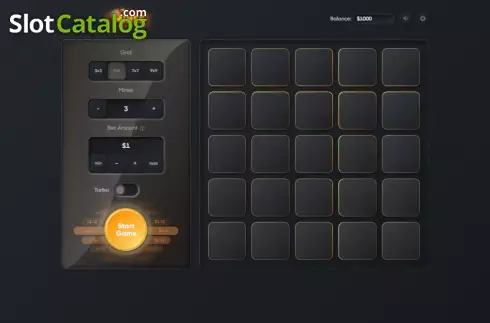 Скрин2. Turbo Mines (Turbo Games) слот
