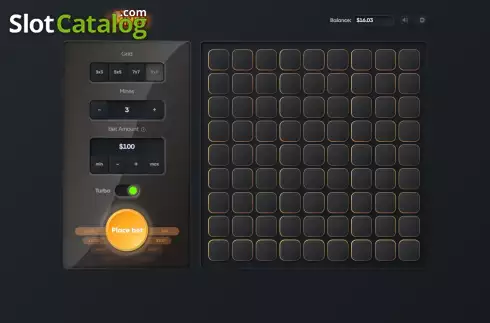 Скрин8. Turbo Mines (Turbo Games) слот