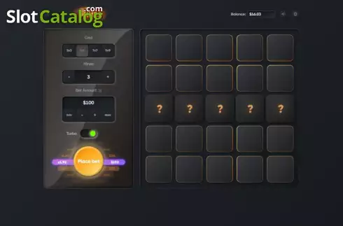 Скрин9. Turbo Mines (Turbo Games) слот
