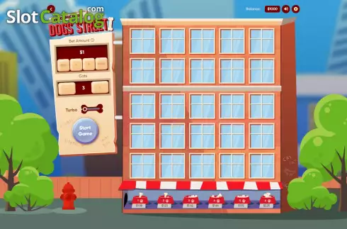 Скрин2. Dogs Street слот