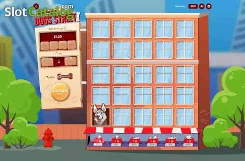 Скрин3. Dogs Street слот