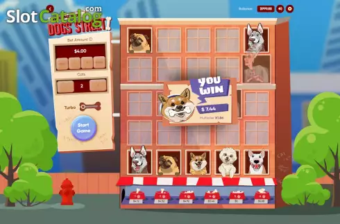Скрин6. Dogs Street слот