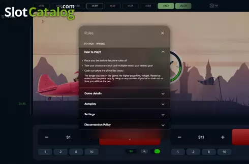 Скрин5. Aero (Turbo Games) слот
