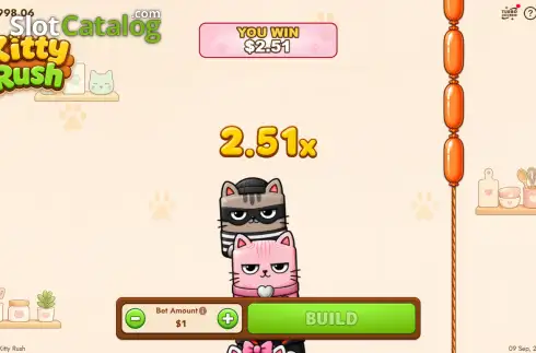 Скрин3. Kitty Rush слот