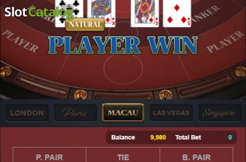 Скрин3. 60 Sec Baccarat Las Vegas слот