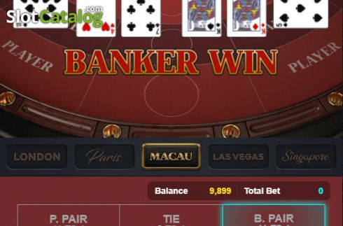 Скрин3. 60 Sec Baccarat Macau слот