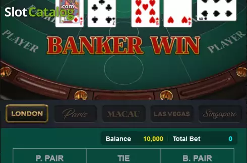 Скрин3. 60 Sec Baccarat London слот