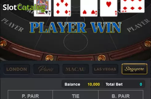 Скрин3. 60 Sec Baccarat Singapore слот