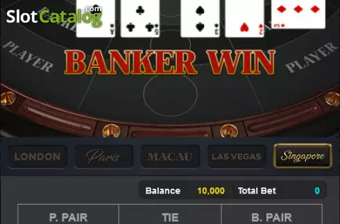 Скрин4. 60 Sec Baccarat Singapore слот