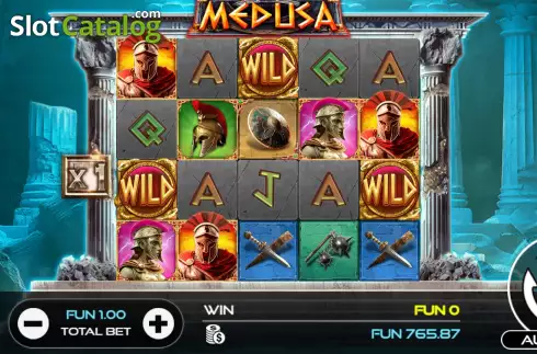 Скрин2. Medusa (UU Slots) слот