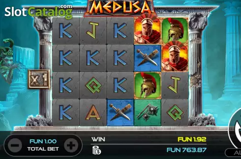 Скрин3. Medusa (UU Slots) слот