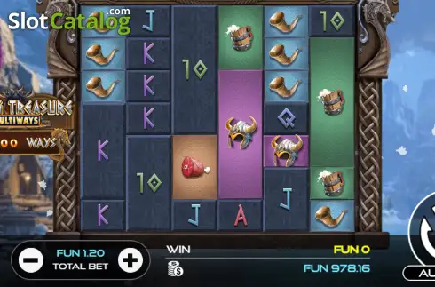 Скрин2. Viking Treasures Multiways слот