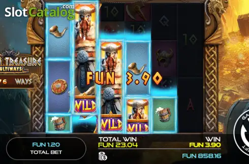 Скрин3. Viking Treasures Multiways слот
