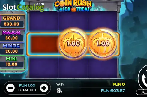 Скрин2. Coin Rush: Trick o' Treat слот