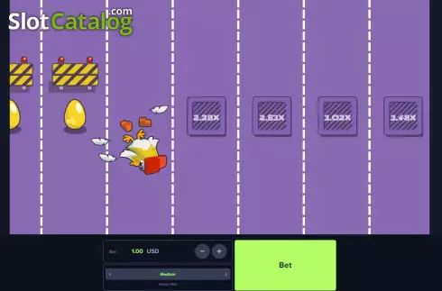 Скрин4. Chicken Cross слот