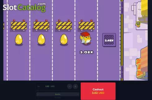 Скрин9. Chicken Cross слот