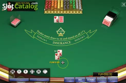 Скрин3. Blackjack Four Deck слот