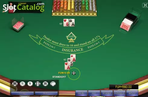 Скрин4. Blackjack Eight Deck слот