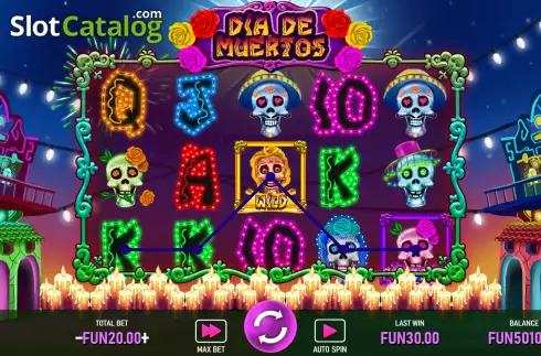 Скрин3. Dia De Muertos (Urgent Games) слот