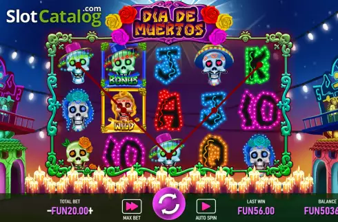 Скрин4. Dia De Muertos (Urgent Games) слот