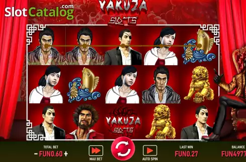 Скрин6. Yakuza (Urgent Games) слот