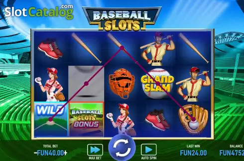 Скрин4. Baseball Grand Slam слот