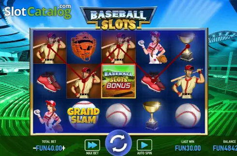 Скрин6. Baseball Grand Slam слот