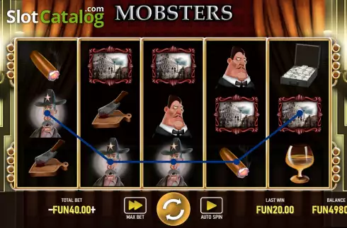 Скрин3. Mobsters слот