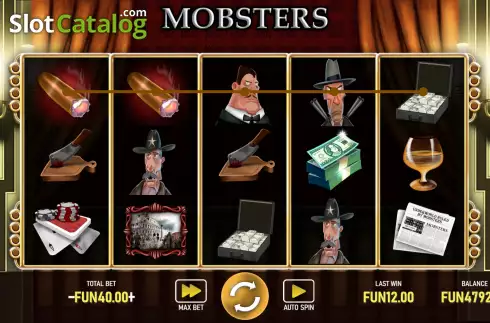 Скрин4. Mobsters слот