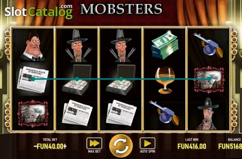 Скрин5. Mobsters слот