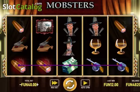 Скрин6. Mobsters слот