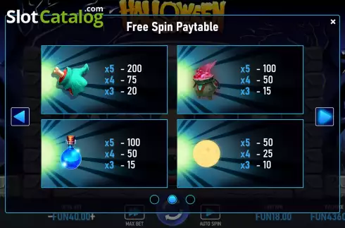 Скрин8. Halloween Slots (Urgent Games) слот