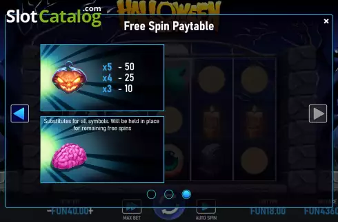 Скрин9. Halloween Slots (Urgent Games) слот