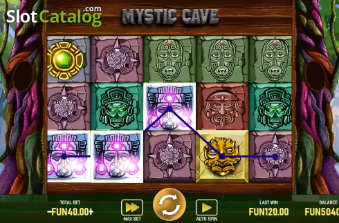 Скрин3. Mystic Cave слот