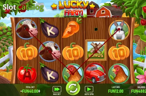 Скрин4. Lucky Farm слот