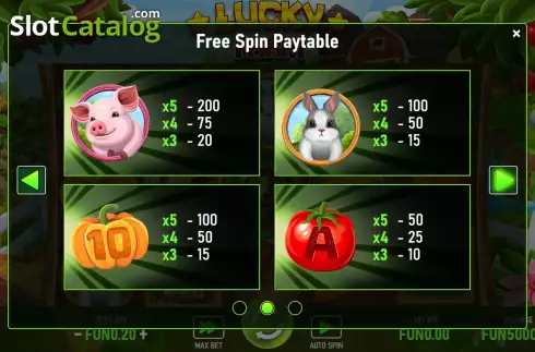 Скрин8. Lucky Farm слот