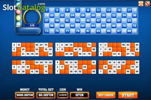 Скрин3. Bingo (Urgent Games) слот