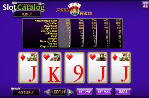 Скрин5. Joker Poker (Urgent Games) слот