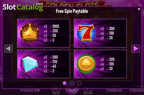 Скрин7. Golden Slots слот