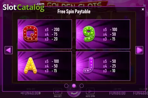 Скрин8. Golden Slots слот