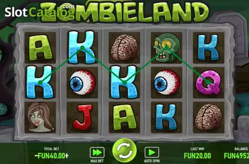 Скрин4. Zombieland слот