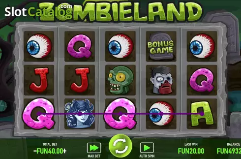 Скрин5. Zombieland слот