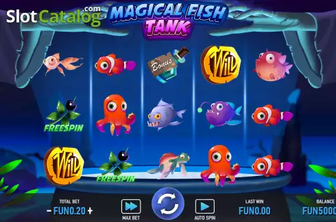 Скрин2. Magical Fish Tank слот