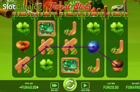 Скрин3. Enchanted Forest (Urgent Games) слот