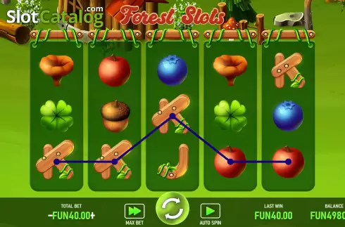 Скрин4. Enchanted Forest (Urgent Games) слот