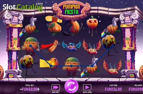 Скрин3. Pumpkins Fiesta слот