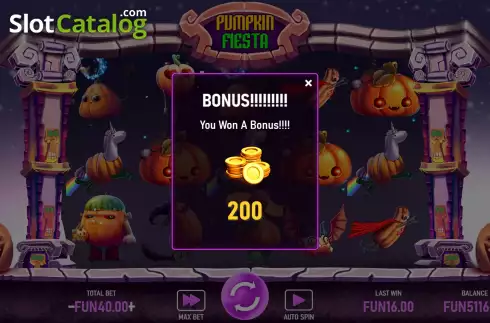 Скрин5. Pumpkins Fiesta слот