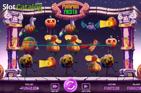 Скрин6. Pumpkins Fiesta слот